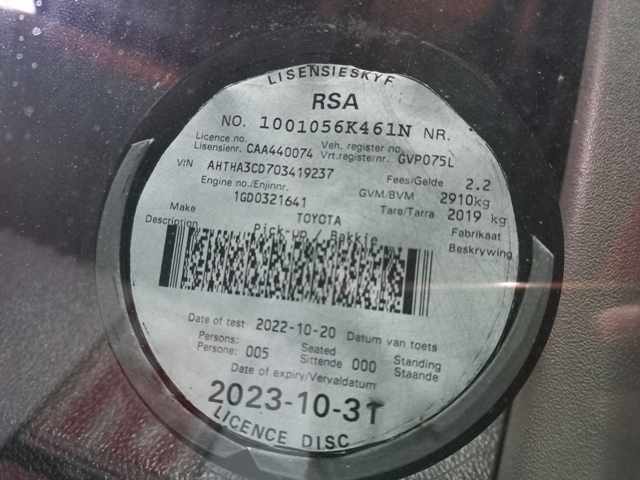 2017 Toyota Hilux 2.8 4x4 A/T thumbnail 10