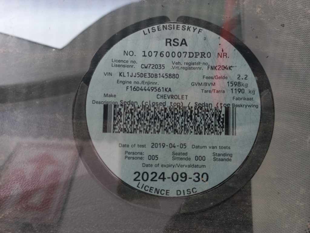 2013 Chevrolet Sonic 1.6 thumbnail 10