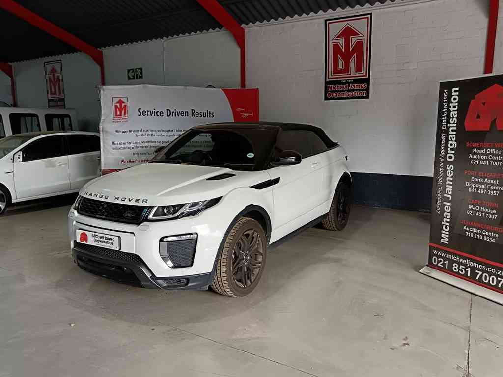 2017 Land Rover Evoque 2.0 Si4 Convertible