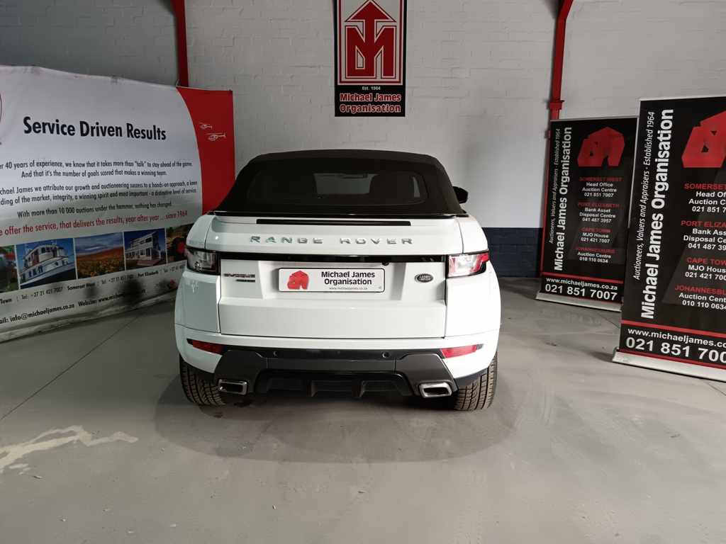 2017 Land Rover Evoque 2.0 Si4 Convertible thumbnail 4