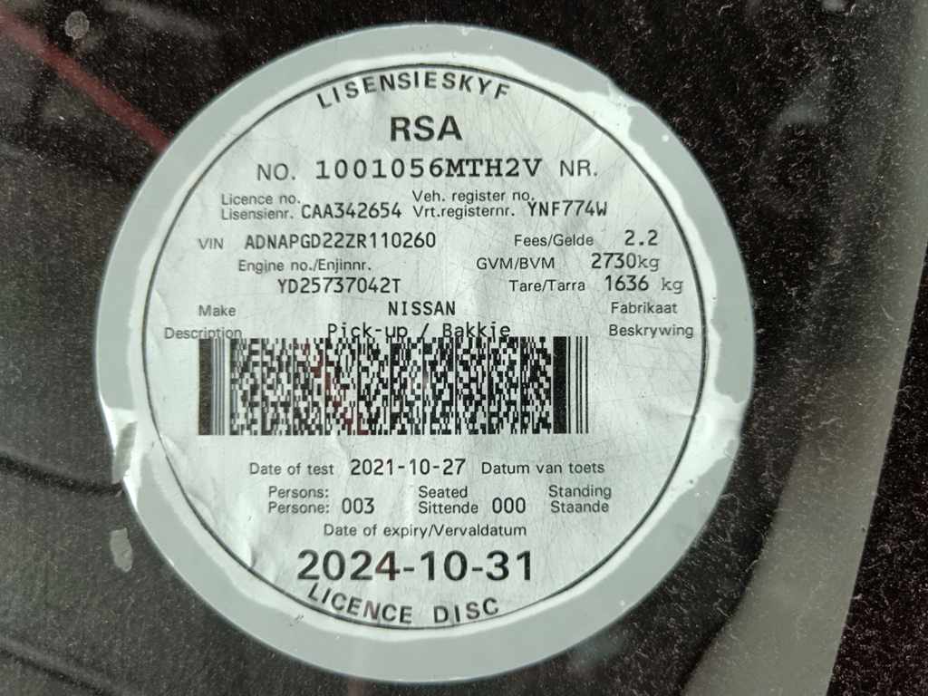 2018 Nissan NP300 2.5 TDi LWB thumbnail 10