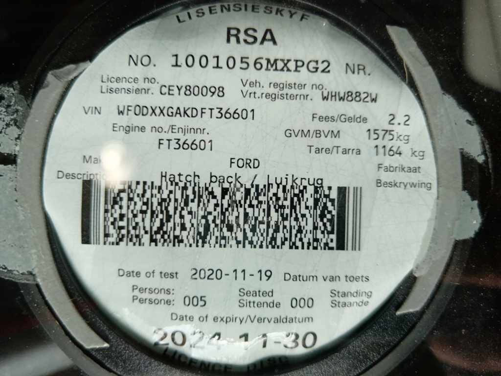 2015 FORD FIESTA 1.4 thumbnail 10