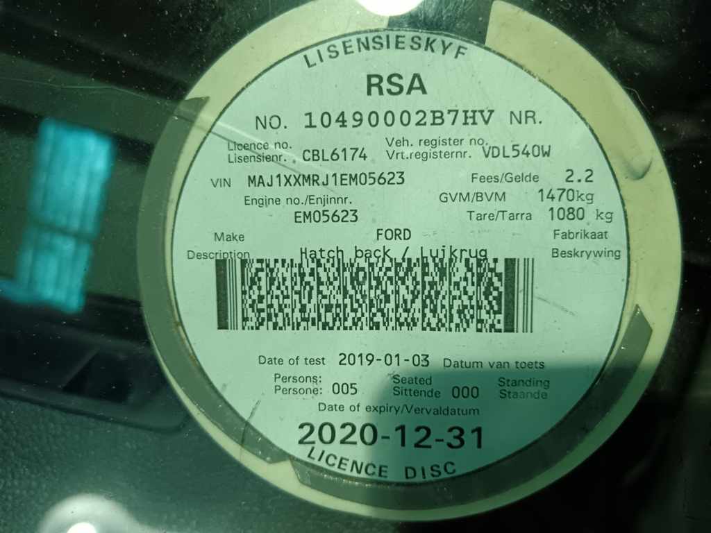 2015 FORD FIGO 1.4 thumbnail 10