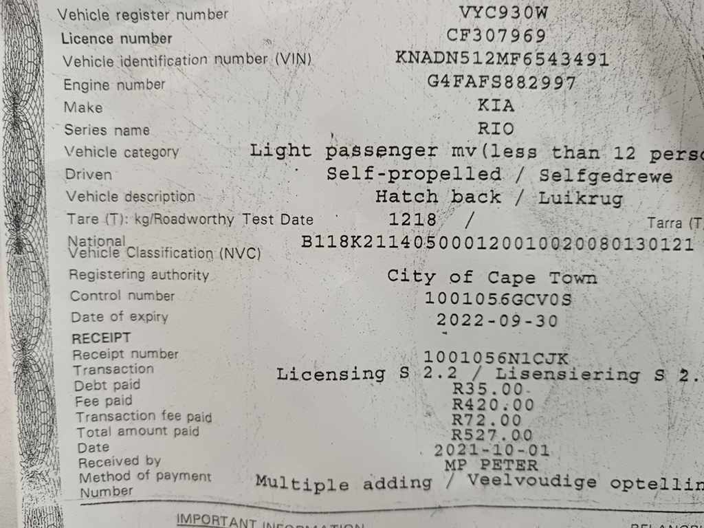 2015 KIA RIO 1.4 A/T thumbnail 10