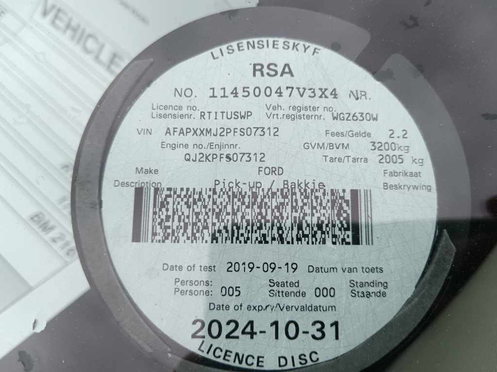 2015 FORD RANGER 2.2TDCi 4X4 P/U D/C thumbnail 10