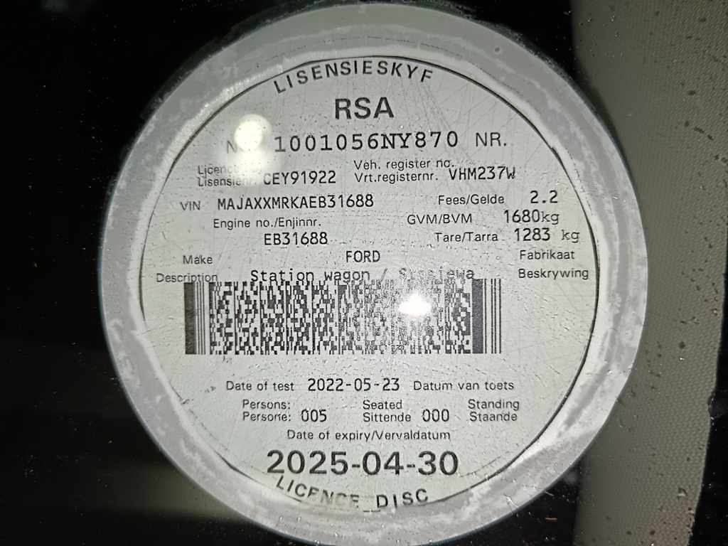 2014 FORD ECOSPORT 1.5TDCi thumbnail 10