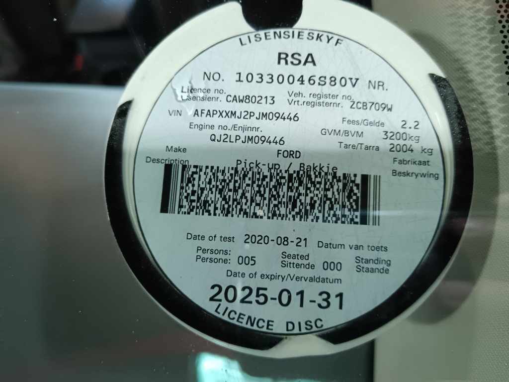 2018 FORD RANGER 2.2TDCi 4X4 A/T P/U D/C thumbnail 10
