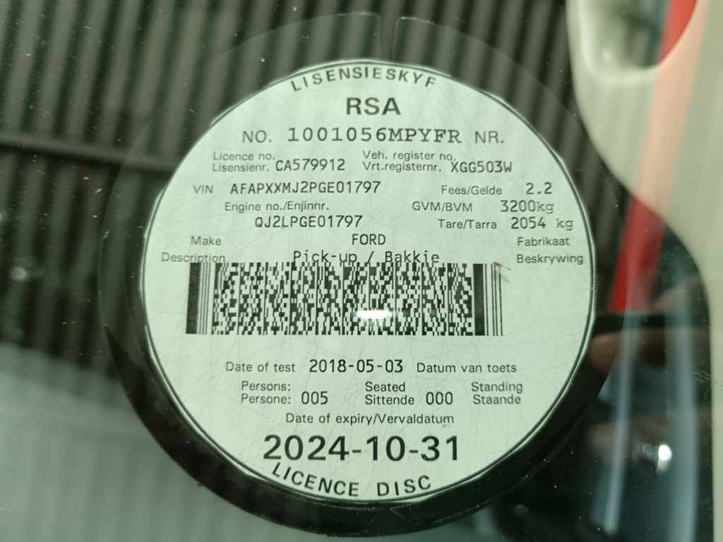 2016 FORD RANGER 2.2TDCi 4X4 P/U D/C thumbnail 10