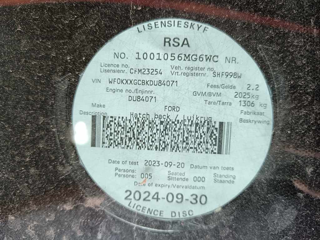 2014 FORD FOCUS 2.0 GTDi ST3 thumbnail 10