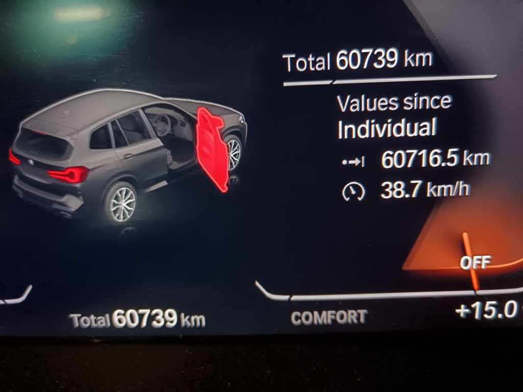 2021 BMW X3 xDRIVE 20d M SPORT A/T thumbnail 8