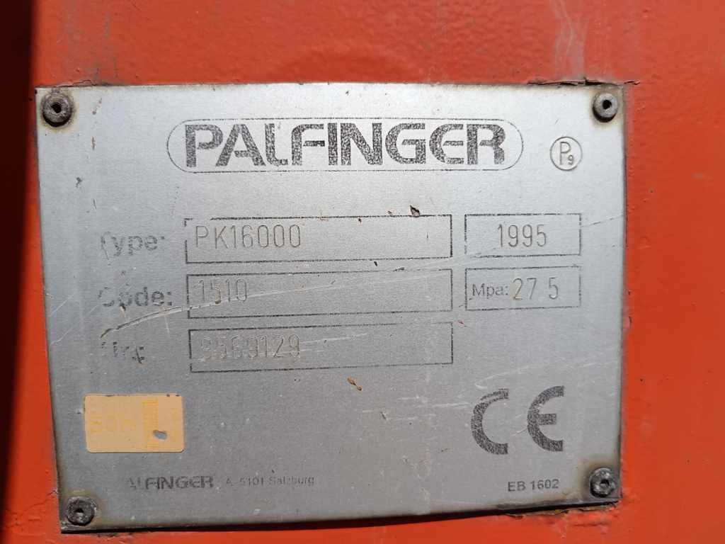 1989 MERCEDES BENZ 2628 DOUBLE AXLE WITH 1995 PAFFINGER CRANE thumbnail 8