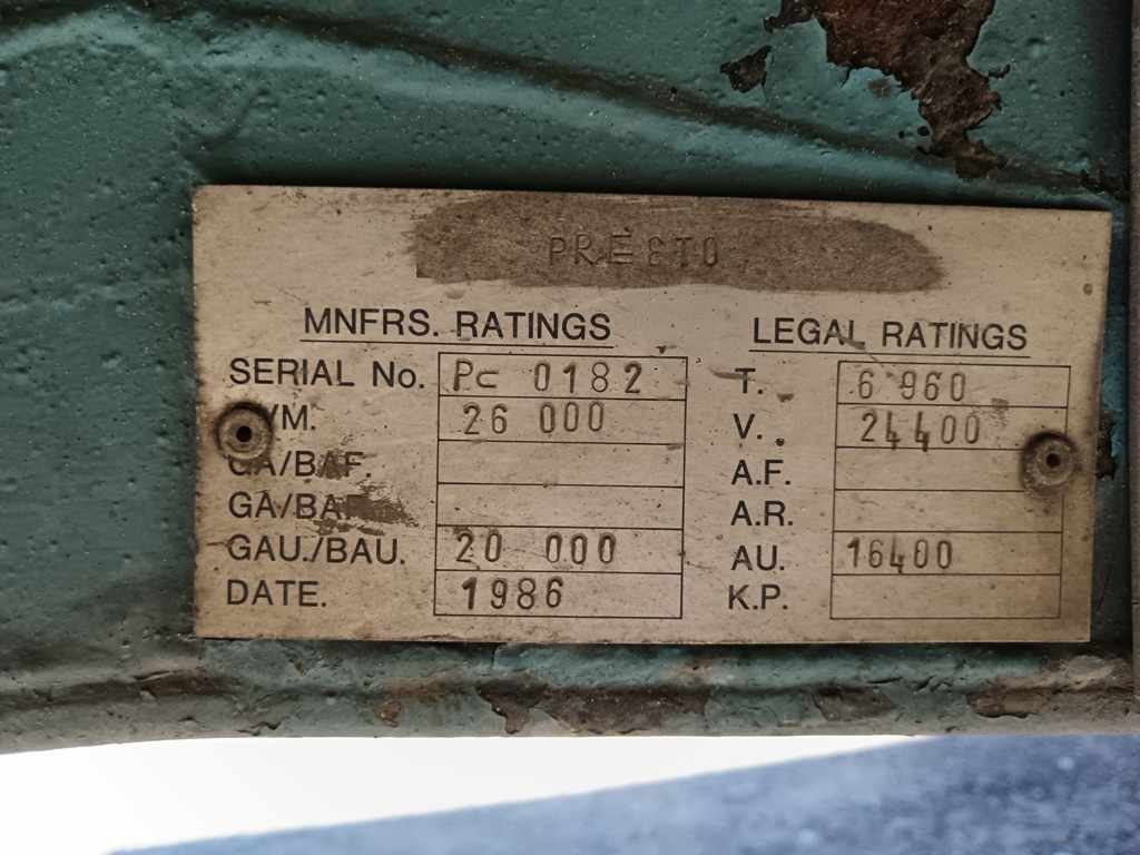 1986 PRESTO FLAT DECK DOUBLE AXLE thumbnail 5