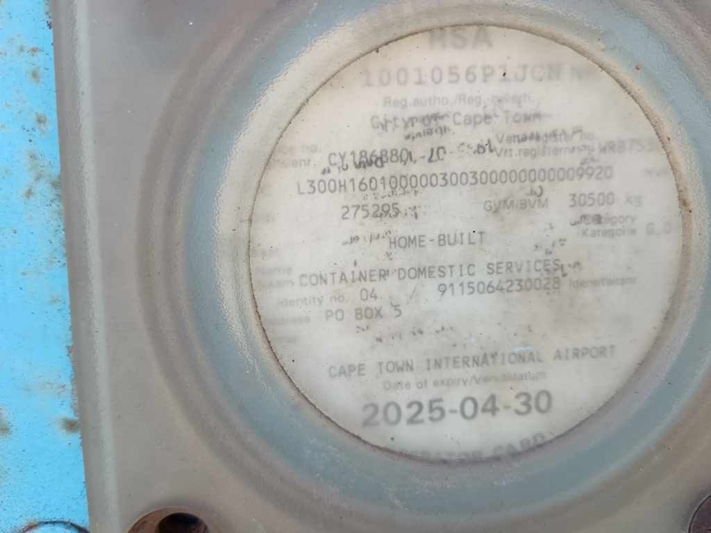 1982 HOMEBUILT 6M 2 AXLE SKELETAL thumbnail 5
