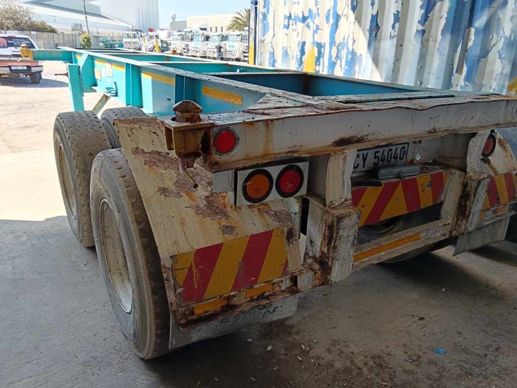 1995 SPORTRAILER DOUBLE AXLE SKELETAL (NON RUNNER) thumbnail 3