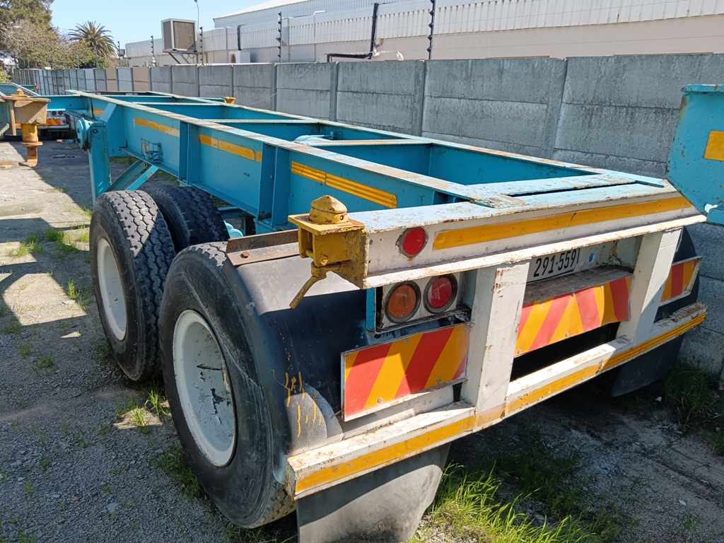1985 PRESTO DOUBLE AXLE SKELETAL thumbnail 3