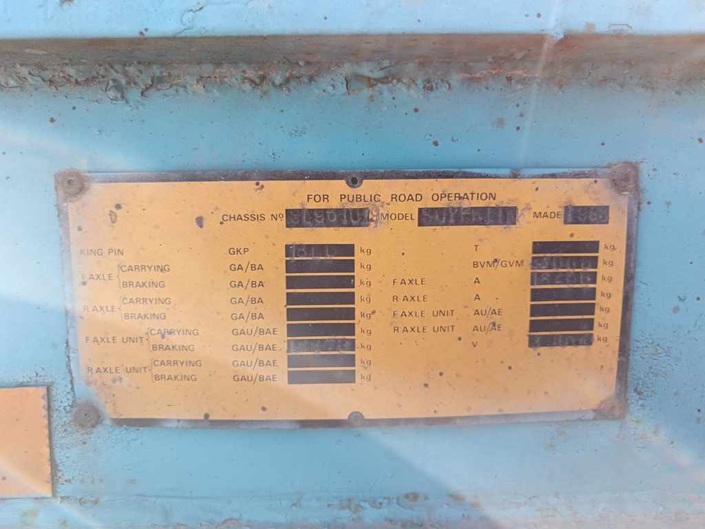 1996 HENRED FRUEHAUF DOUBLE AXLE SKELETAL thumbnail 5