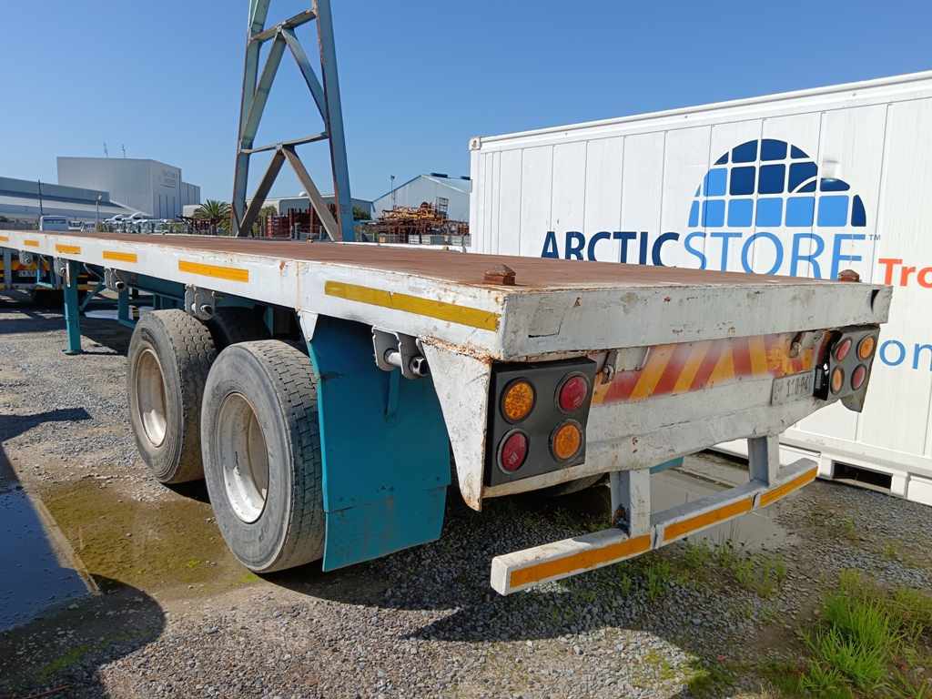 1983 CARAVETTE 12M FLAT DECK DOUBLE AXLE thumbnail 3