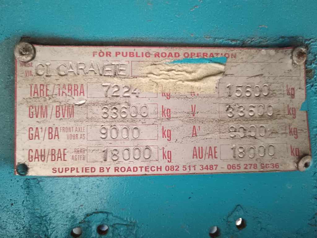 1983 CARAVETTE 12M FLAT DECK DOUBLE AXLE thumbnail 4