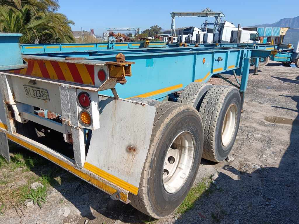 1991 THERMOTRON 6M DOUBLE AXLE SKELETAL thumbnail 3