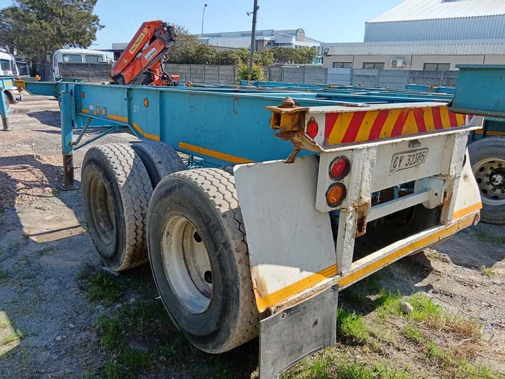 1991 THERMOTRON 6M DOUBLE AXLE SKELETAL thumbnail 4