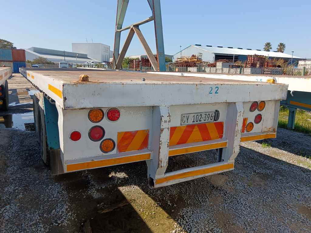 1989 BUSAF 12M DOUBLE AXLE FLAT DECK thumbnail 5