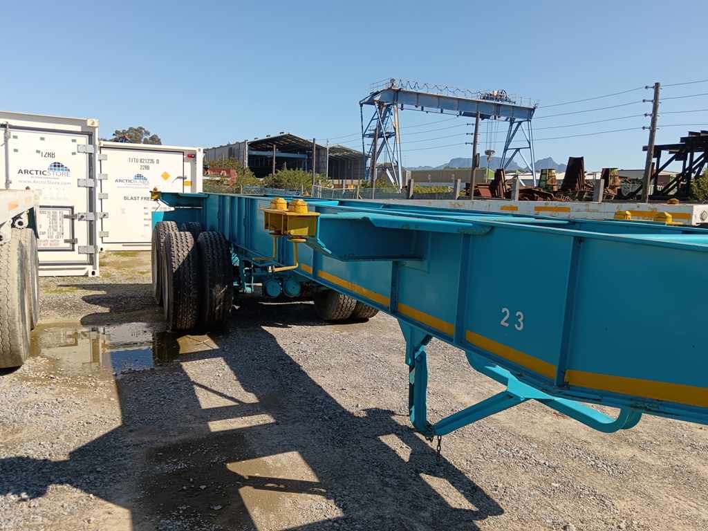 1993 SA TRUCK BODIES DOUBLE AXLE SKELETAL thumbnail 2