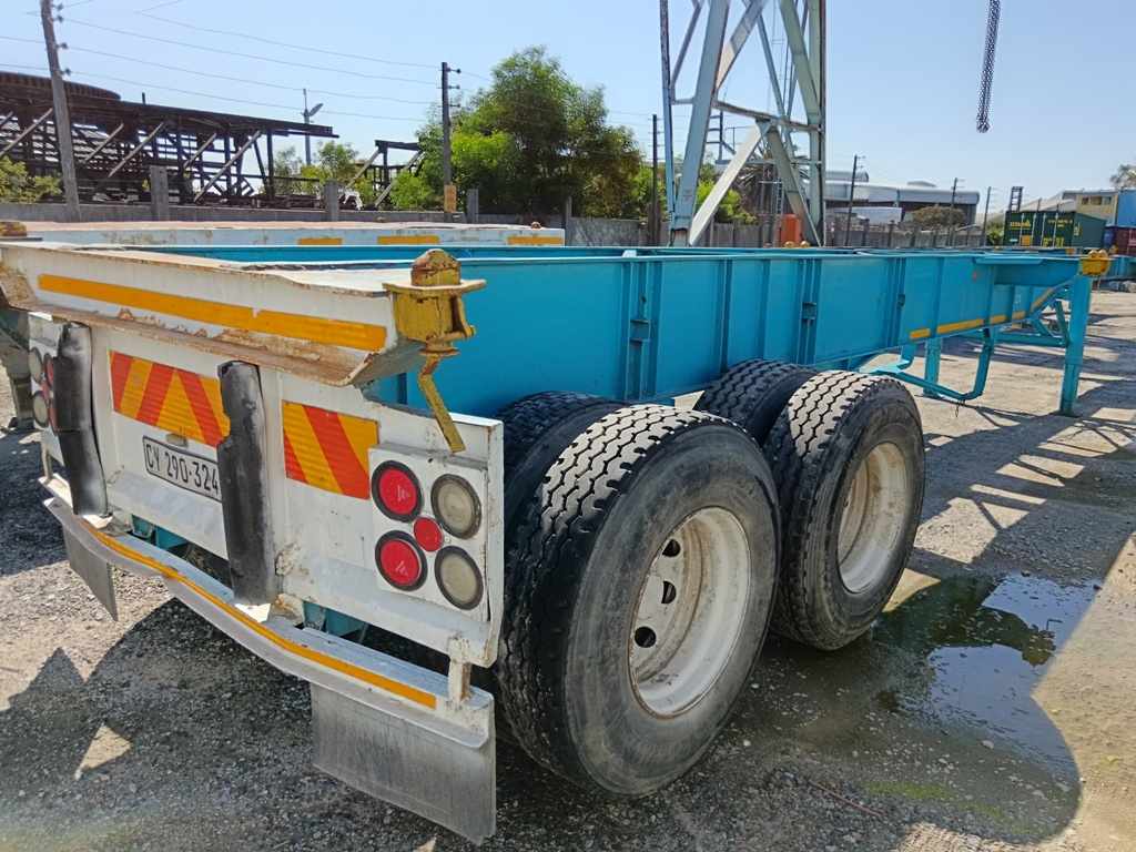1993 SA TRUCK BODIES DOUBLE AXLE SKELETAL thumbnail 4
