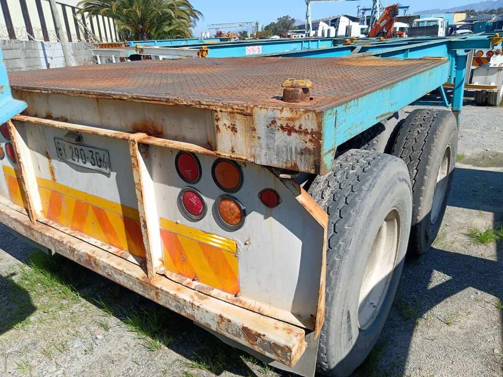 2003 HENRED FRUEHAUF DOUBLE AXLE SKELETAL thumbnail 3