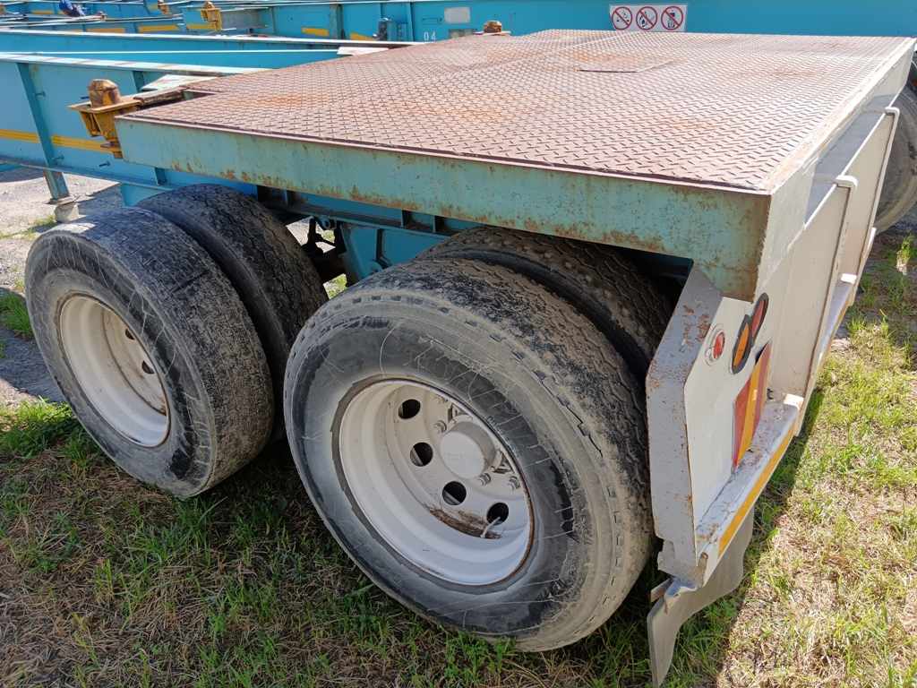 2003 HENRED FRUEHAUF DOUBLE AXLE SKELETAL thumbnail 4