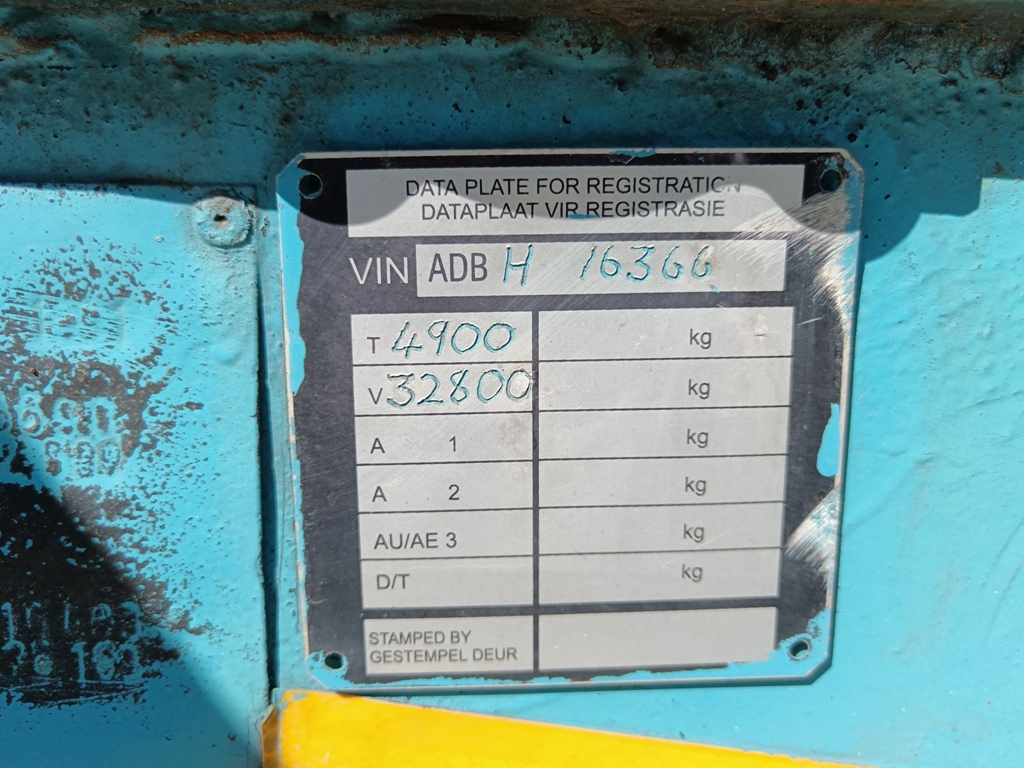 1969 HENRED FRUEHAUF FLAT DECK DOUBLE AXLE thumbnail 3