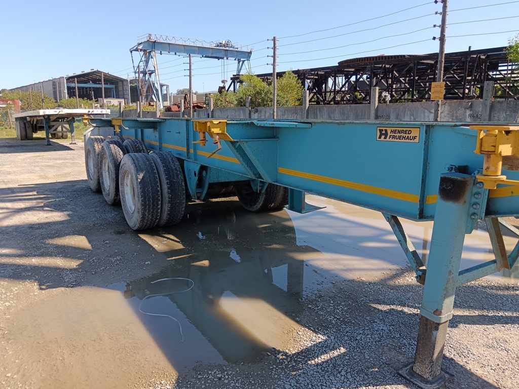 2006 HENRED FRUEHAUF DOUBLE AXLE SKELETAL thumbnail 2