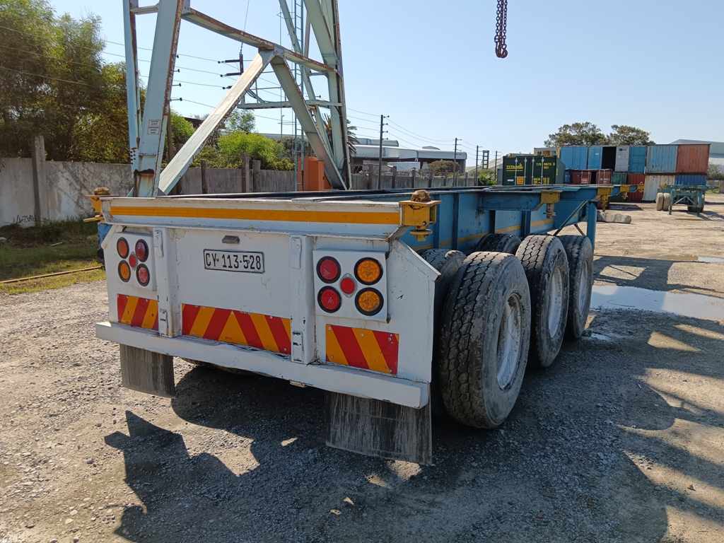 2006 HENRED FRUEHAUF DOUBLE AXLE SKELETAL thumbnail 3