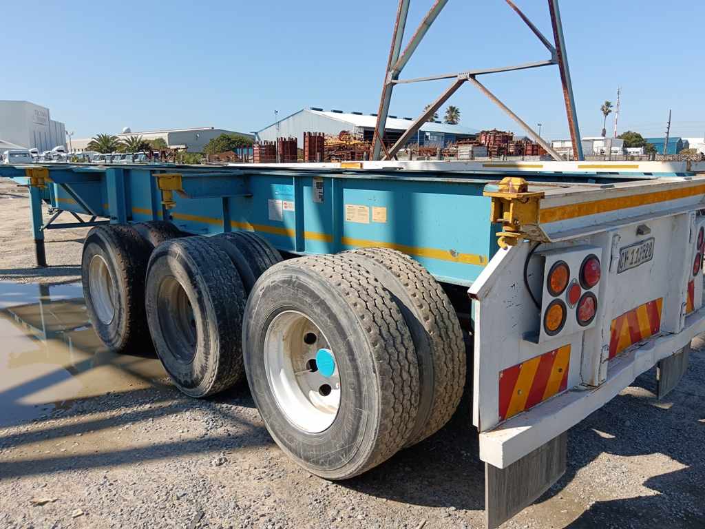 2006 HENRED FRUEHAUF DOUBLE AXLE SKELETAL thumbnail 4