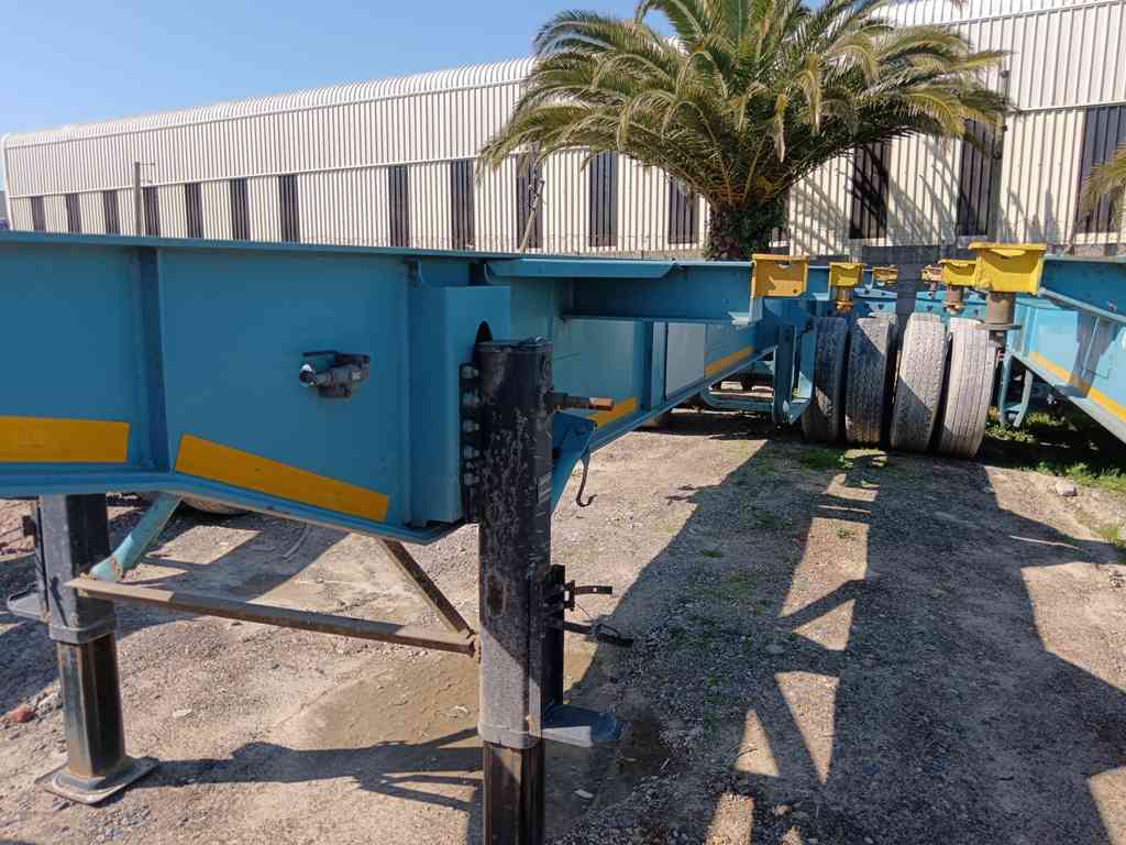 2007 TOP TRAILERS DOUBLE AXLE SKELETAL