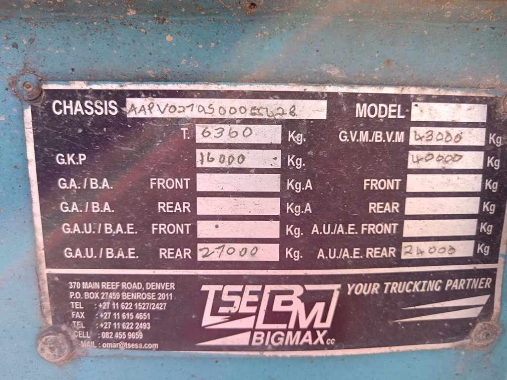 1983 RSA TRI-AXLE SKELETAL thumbnail 5