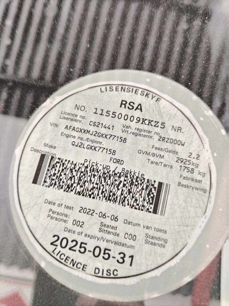 2019 FORD RANGER 2.2TDCi thumbnail 11