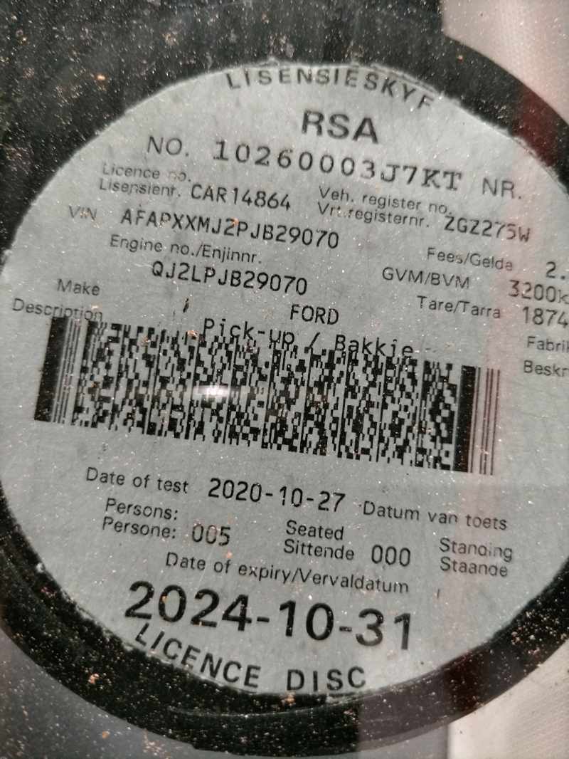 2018 FORD RANGER 2.2TDCi thumbnail 12