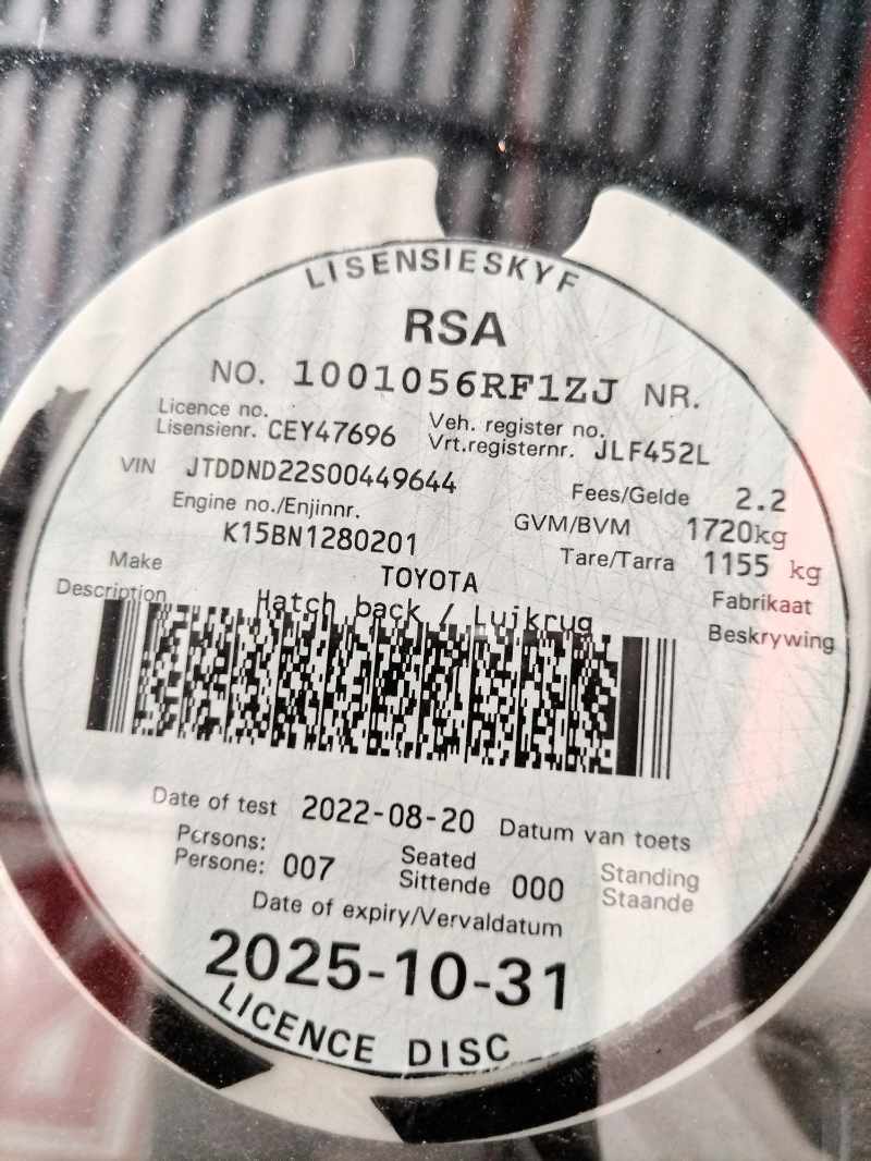 2022 TOYOTA RUMION 1.5S thumbnail 13