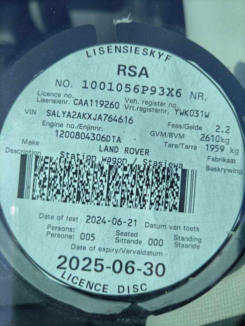 2018 LAND ROVER VELAR 3.0 thumbnail 11