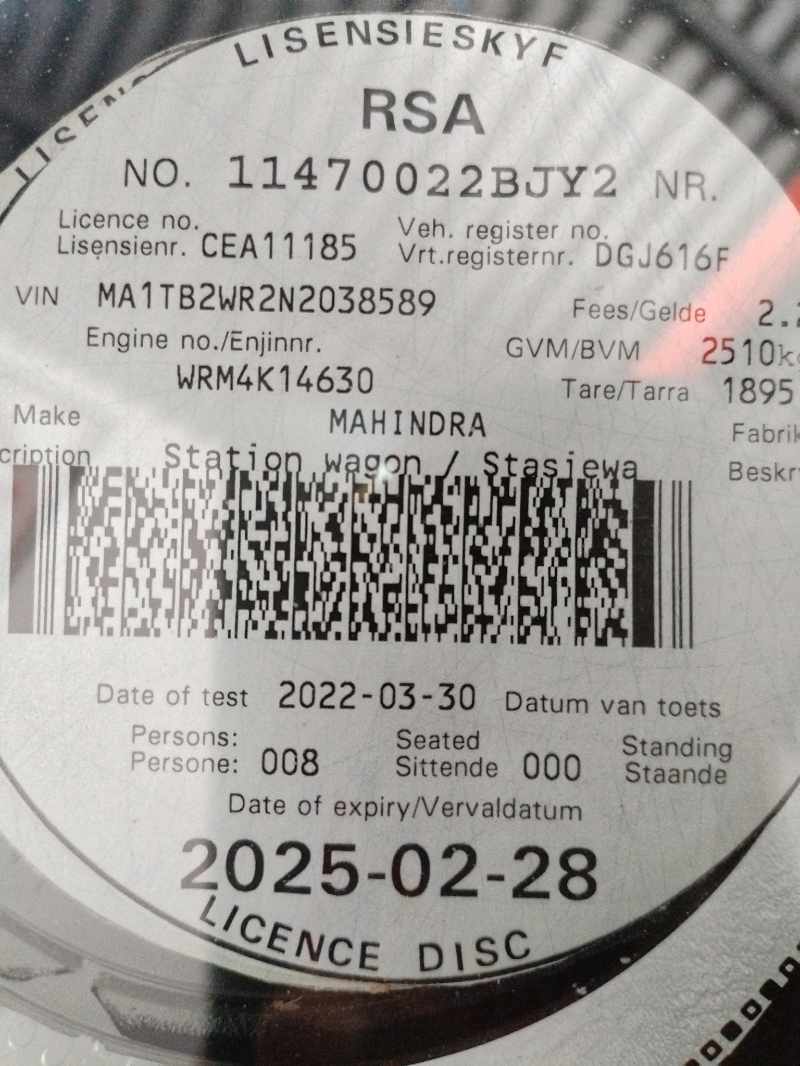 2022 MAHINDRA SCORPIO 2.2TD thumbnail 13