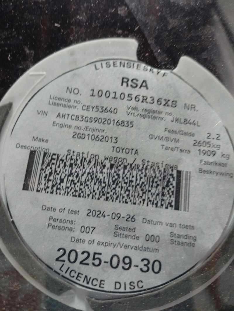 2022 TOYOTA FORTUNER 2.4 GD-6 thumbnail 12