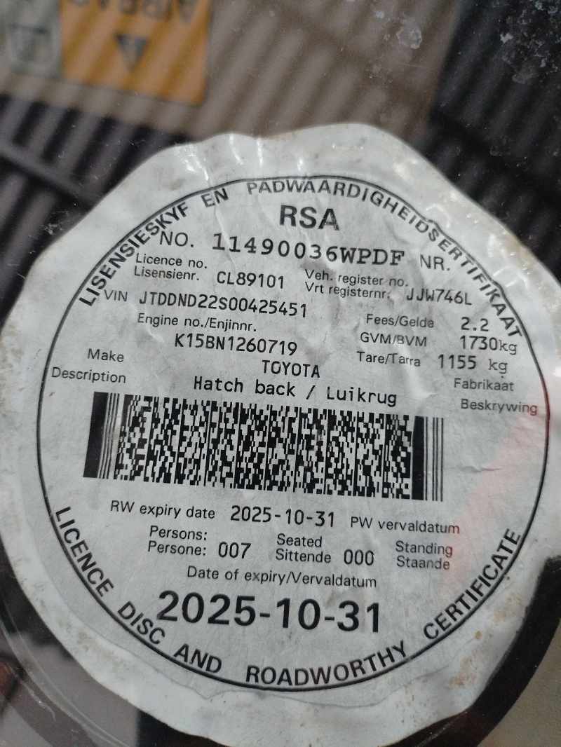 2022 TOYOTA RUMION 1.5 thumbnail 12