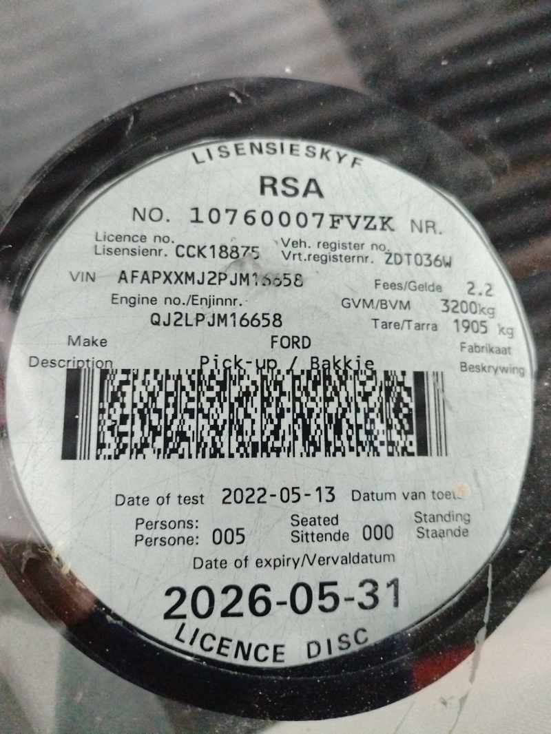 2018 FORD RANGER 2.2TDCi thumbnail 11