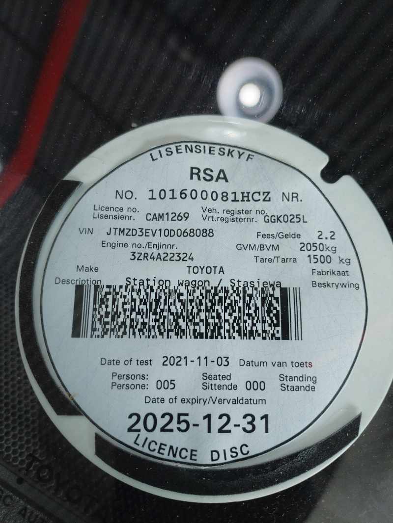 2016 TOYOTA RAV4 2.0 GX thumbnail 11