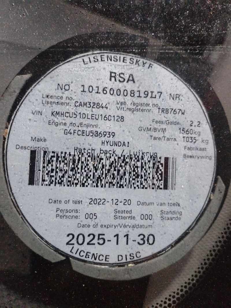 2014 HYUNDAI ACCENT 1.6 FLUID thumbnail 12