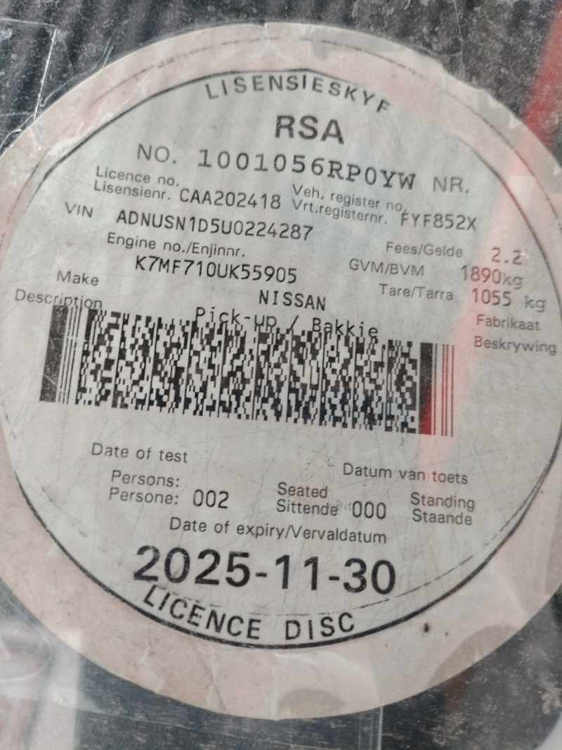 2023 NISSAN NP200 A/C SAFETY PACK P/U S/C thumbnail 11