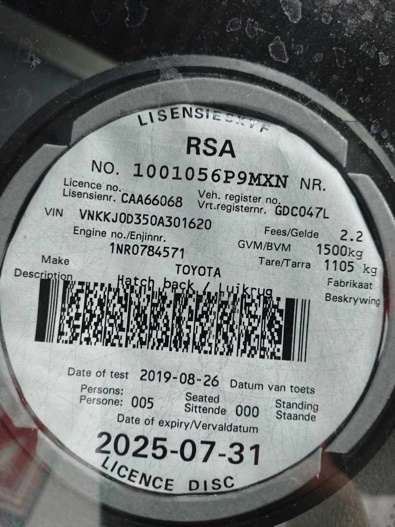 2015 TOYOTA YARIS 1.3 XS CVT A/T thumbnail 13