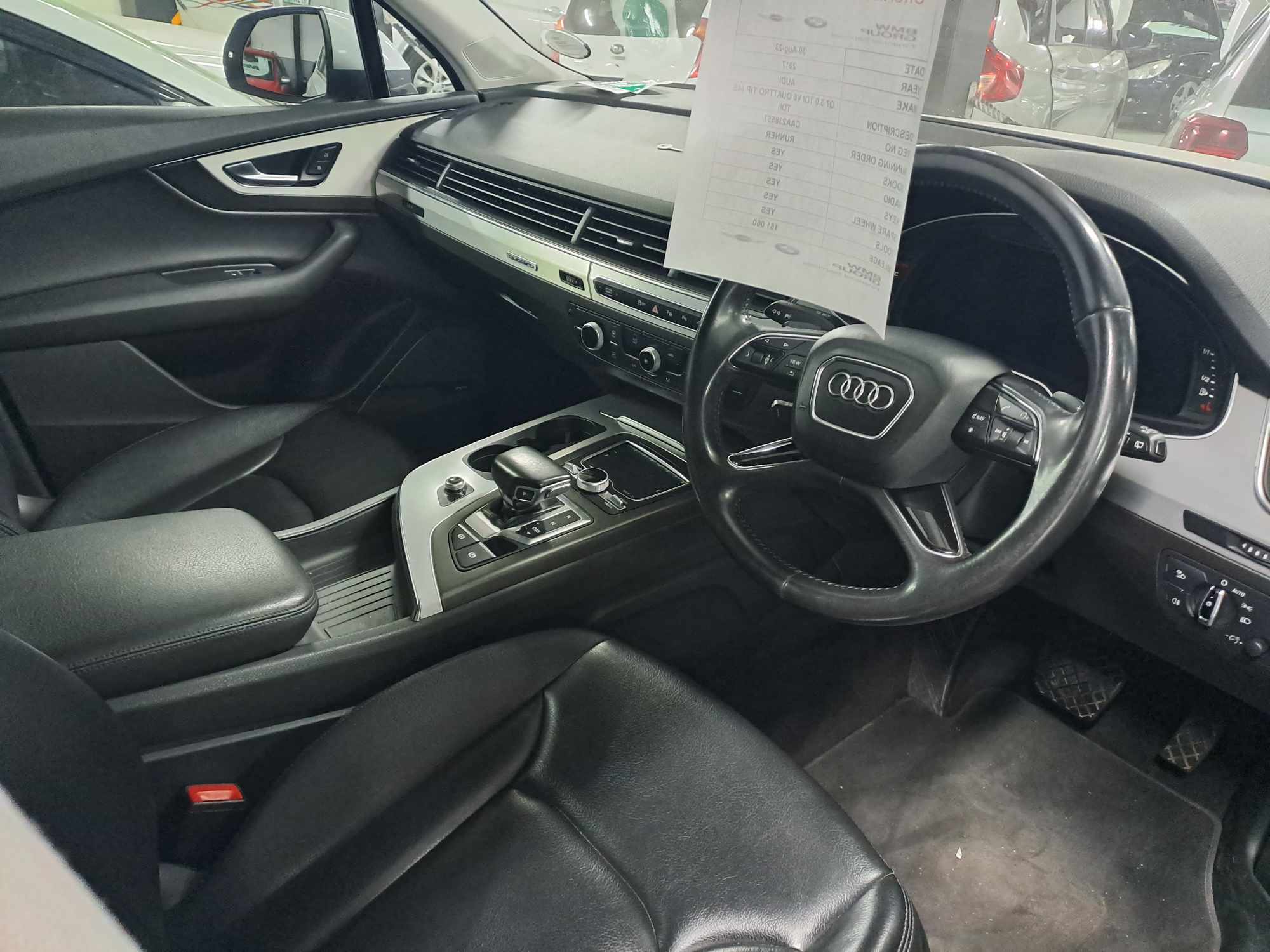 2017 AUDI Q7 3.0 TDI V6 QUATTRO (45 TDI) thumbnail 2