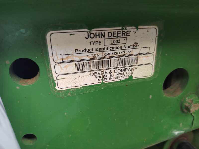 2015 JOHN DEERE TRACTOR 6140M thumbnail 2