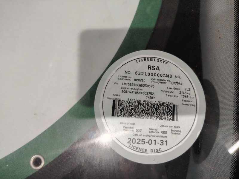 2023 CHERY TIGOO 8 PRO 1.6 TDGI EXECUTIVE DCT thumbnail 2